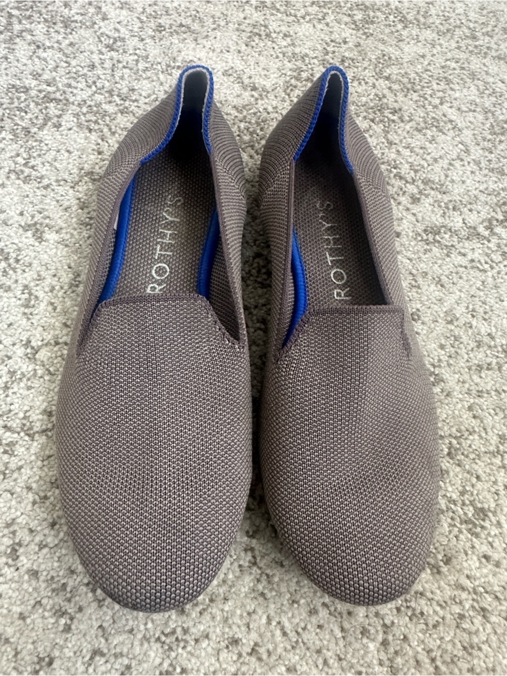 Rothy’s Mocha Slip-on Flat Shoes 8